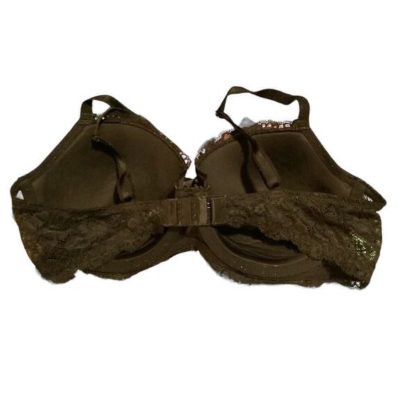 Victoria Secret Dream Angels Lined Demi 36D Black Lace - Picture 2 of 4